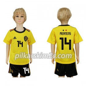 Koszulka Belgia Mertens 14 Dziecięca Precz Mistrzostwa Świata 2018 - Koszulki Piłkarskie